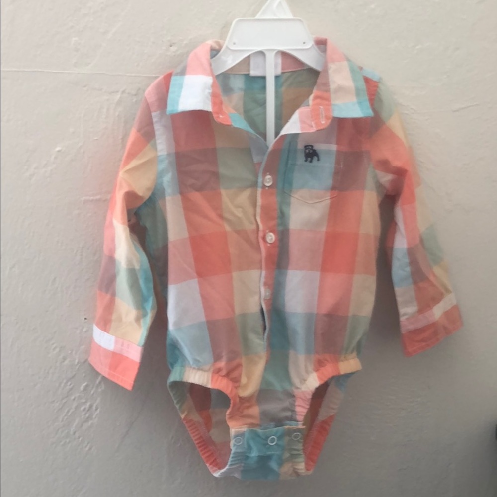 Baby Bum 18mo button down onesie